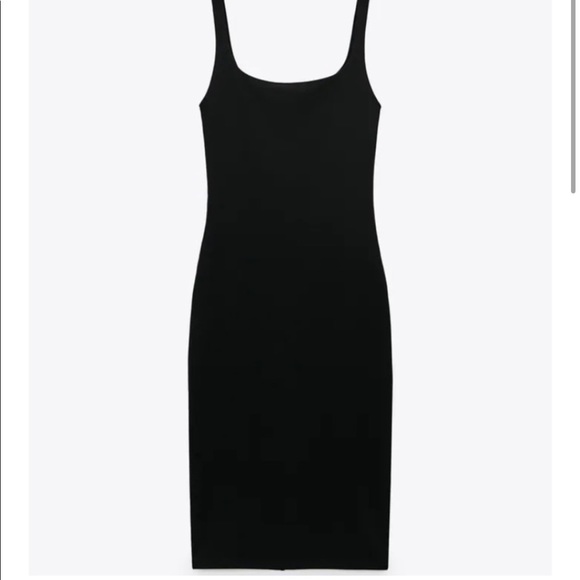 Zara Dresses Zara Midi Little Black Dress Poshmark